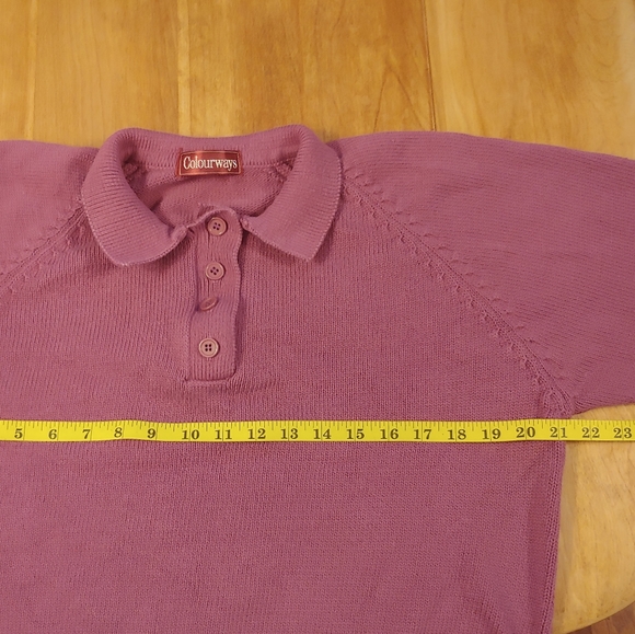 Women's Damart Purple Sweater, 12-14 - Picture 10 of 12